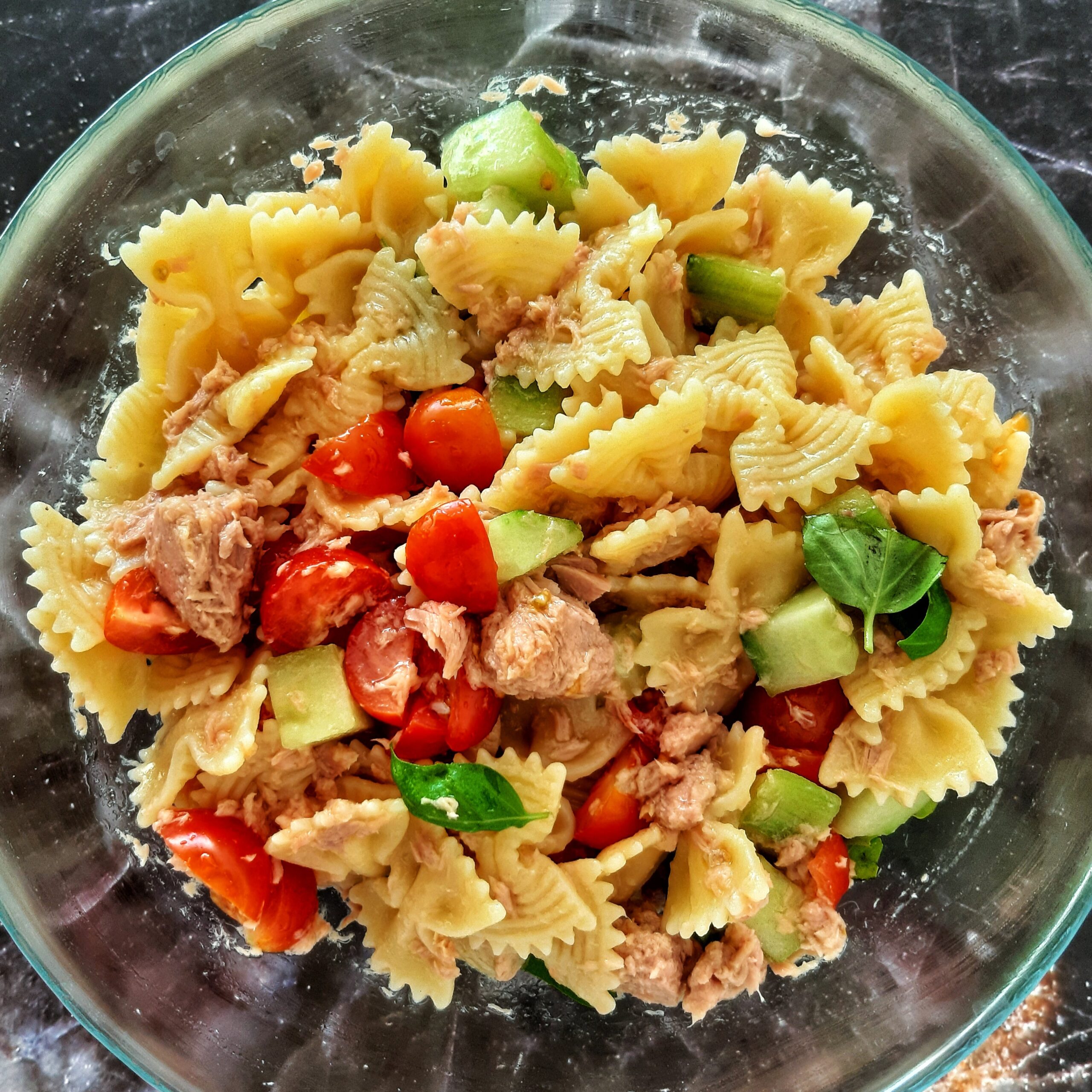 Easy summery healthy pasta - the-balanced-plate