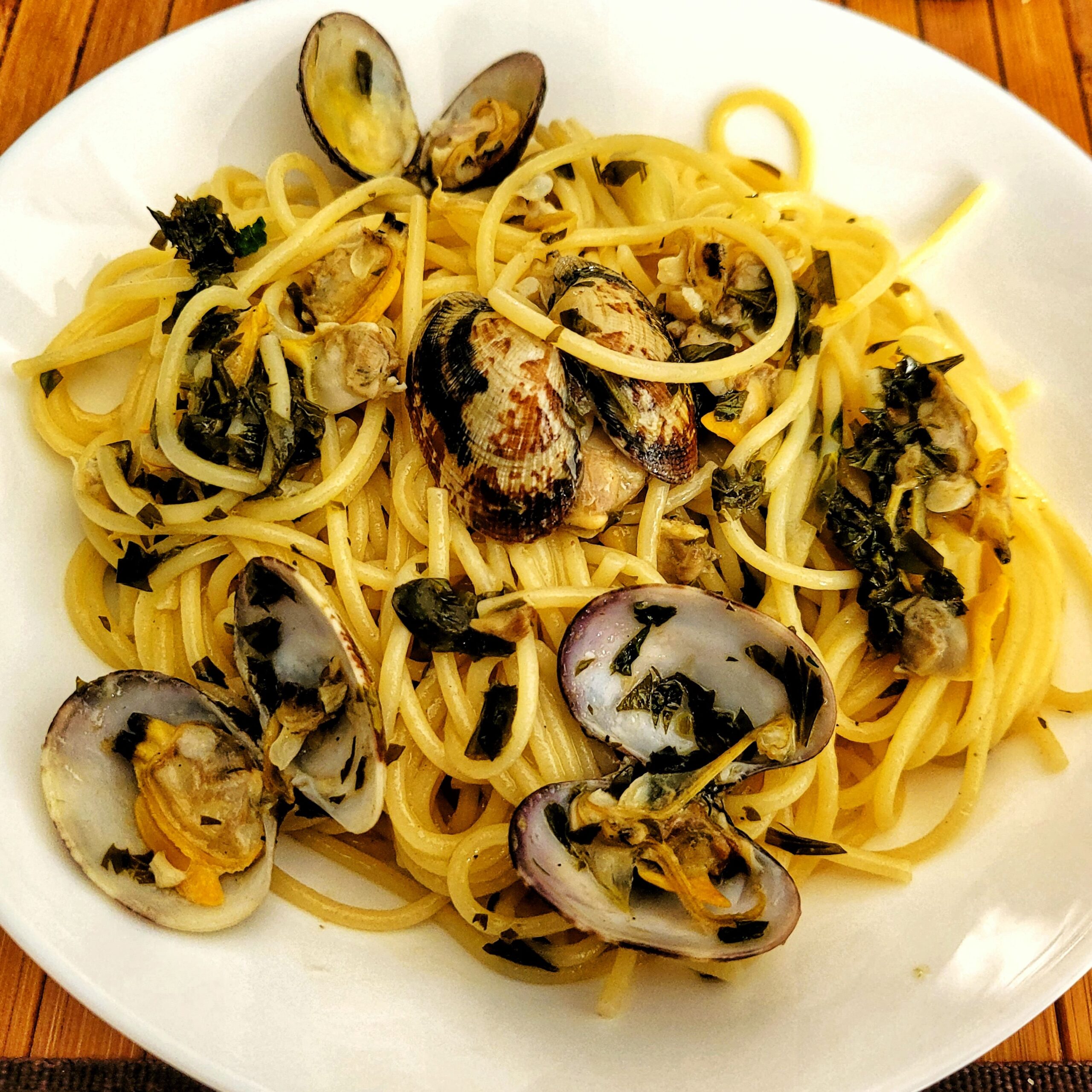Quick & Gorgeous Spaghetti with Clams - the-balanced-plate