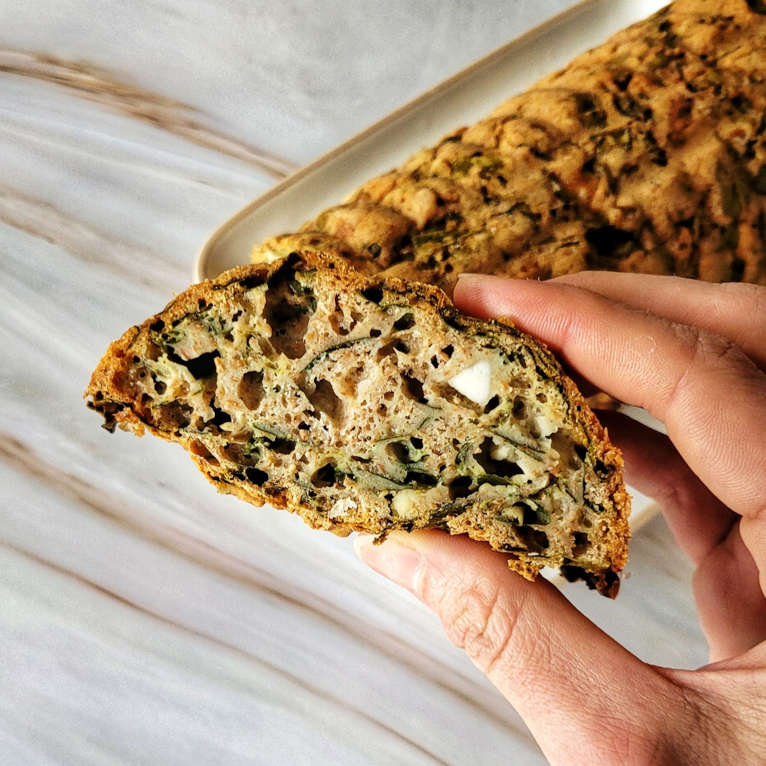 Spinach & Feta Pie Easy & Nourishing! thebalancedplate