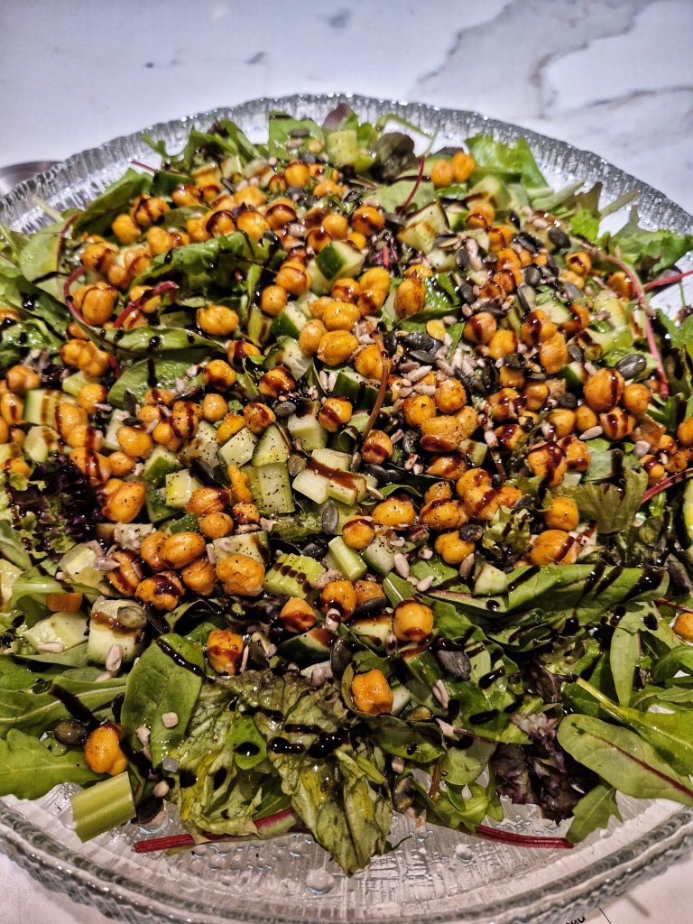 wintery, vibrant salad