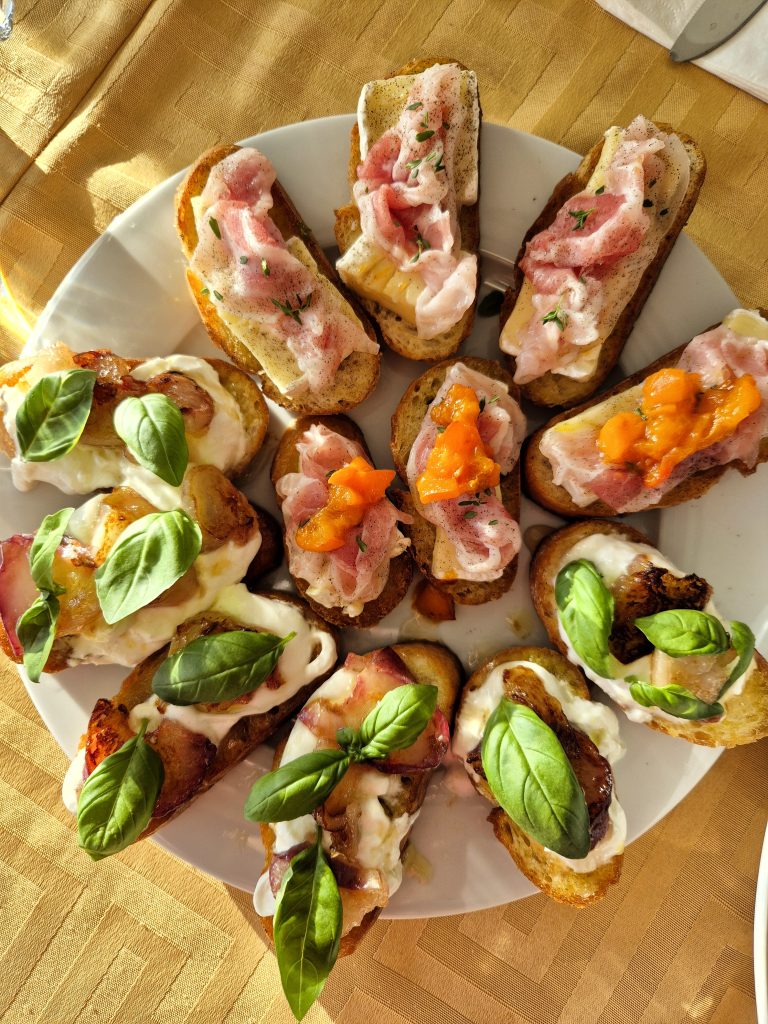 summer bruschette
